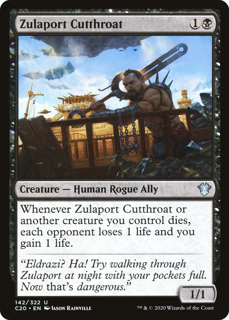 Zulaport Cutthroat — Commander 2020 — Magic: The Gathering