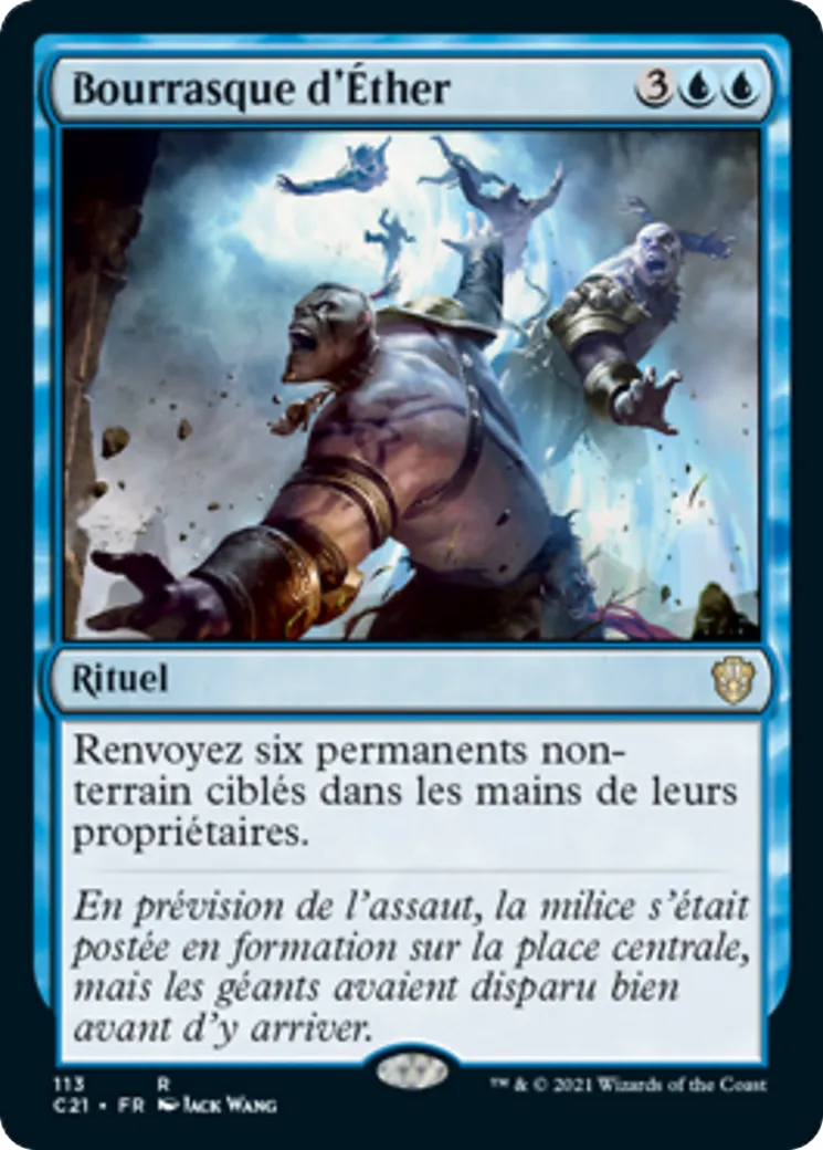 Bourrasque d'Éther — Commander 2021 — Magic: The Gathering