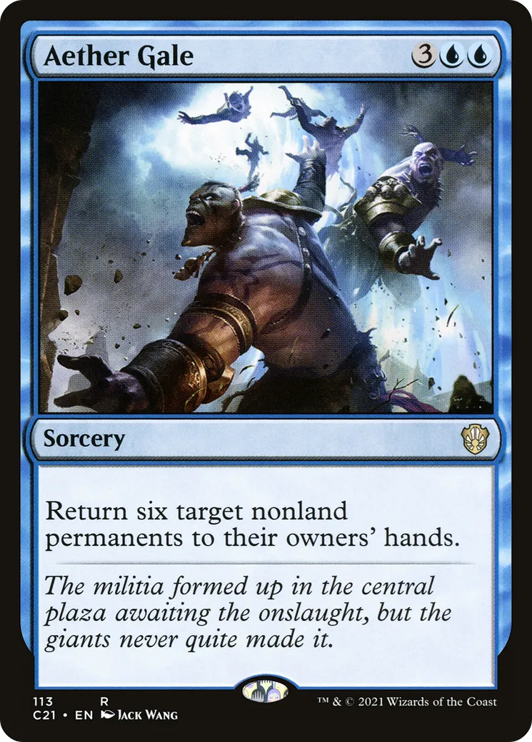 Aether Gale — Commander 2021 — Magic: The Gathering