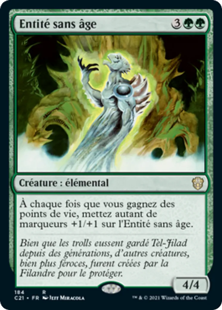 Entité sans âge — Commander 2021 — Magic: The Gathering