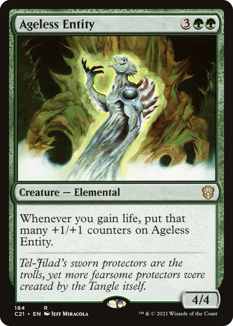 Entité sans âge — Commander 2021 — Magic: The Gathering