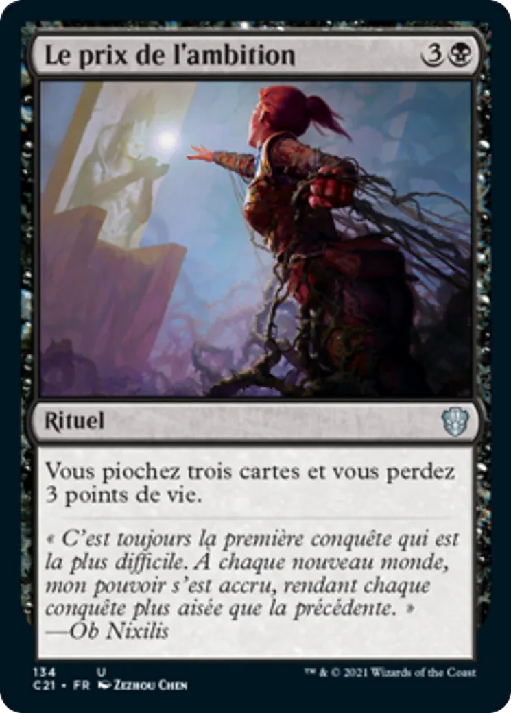 Le prix de l'ambition — Commander 2021 — Magic: The Gathering