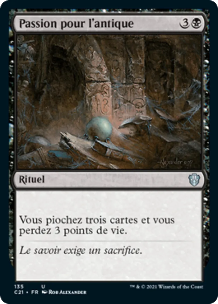 Passion pour l'antique — Commander 2021 — Magic: The Gathering