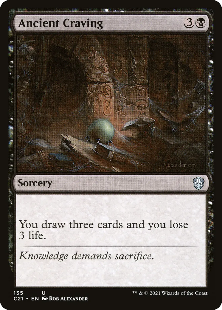 Ancient Craving — Commander 2021 — Magic: The Gathering