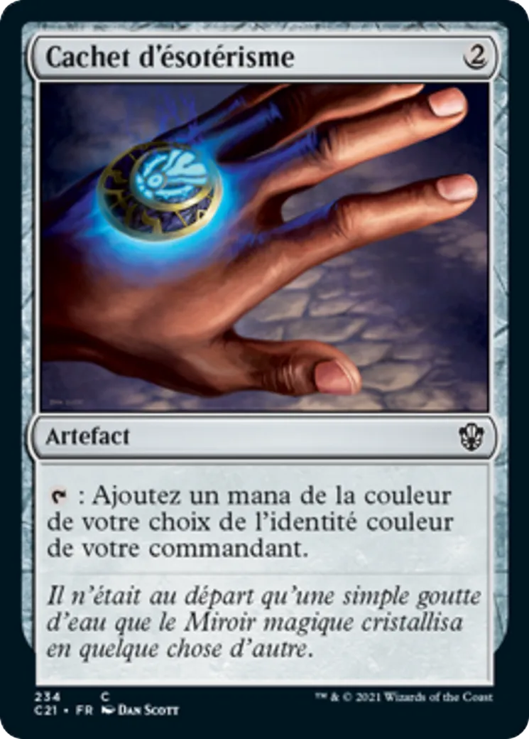 Cachet d'ésotérisme — Commander 2021 — Magic: The Gathering