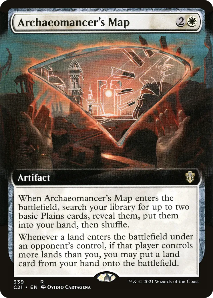 Archaeomancer's Map — Commander 2021 — Magic: The Gathering