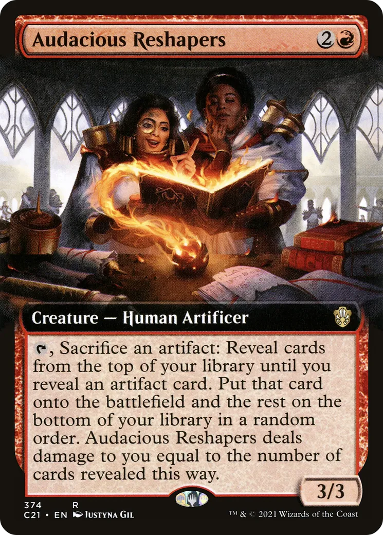 Audacious Reshapers — Commander 2021 — Magic: The Gathering