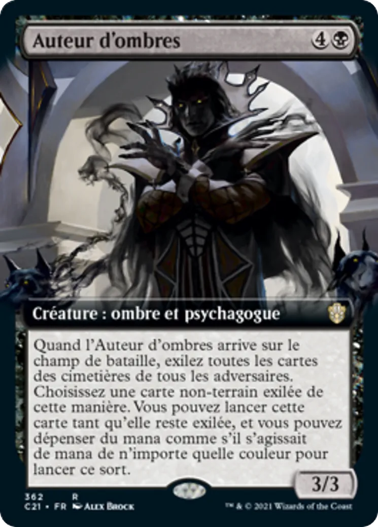 Auteur d'ombres — Commander 2021 — Magic: The Gathering