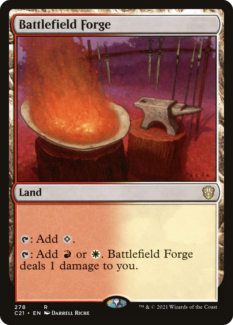 Battlefield Forge — Commander 2021 — Magic: The Gathering