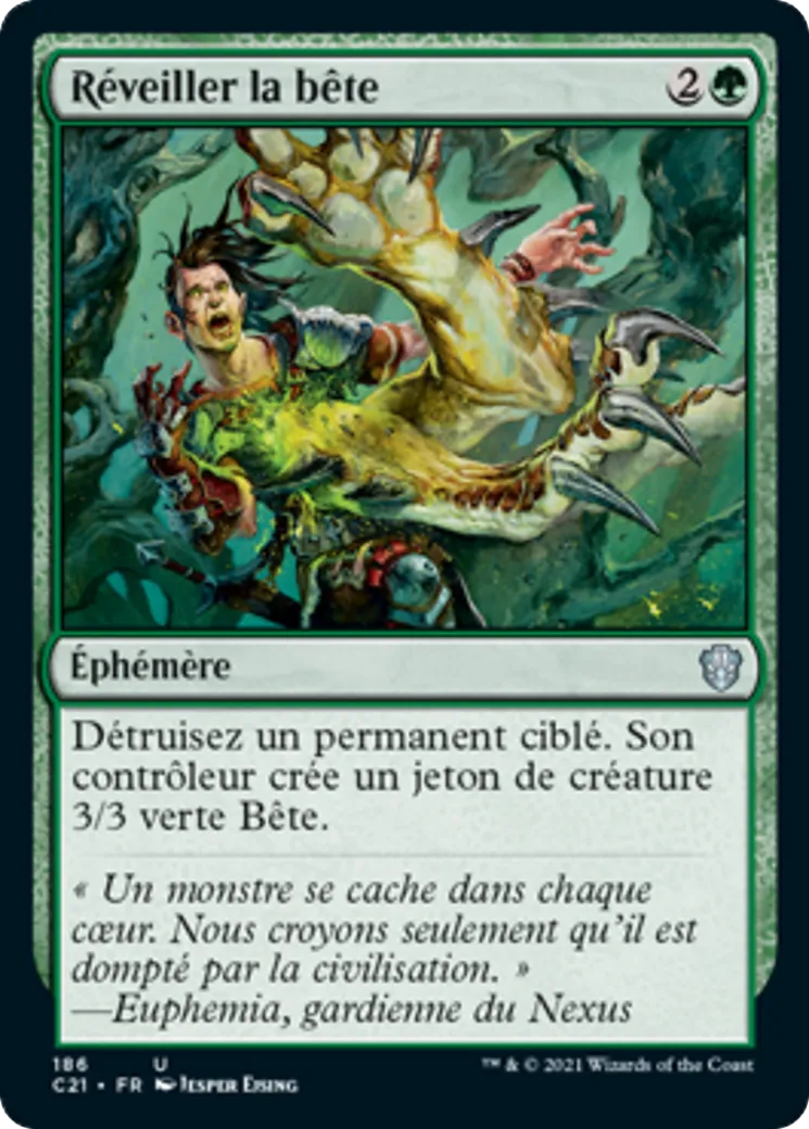 Réveiller la bête — Commander 2021 — Magic: The Gathering