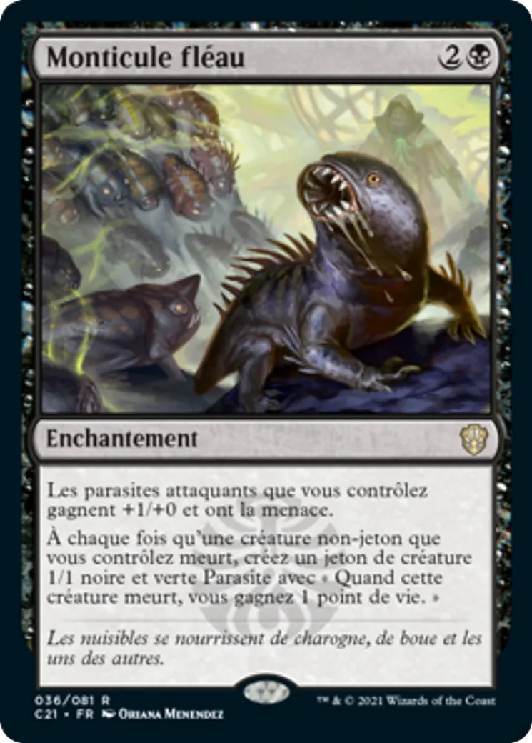 Monticule fléau — Commander 2021 — Magic: The Gathering