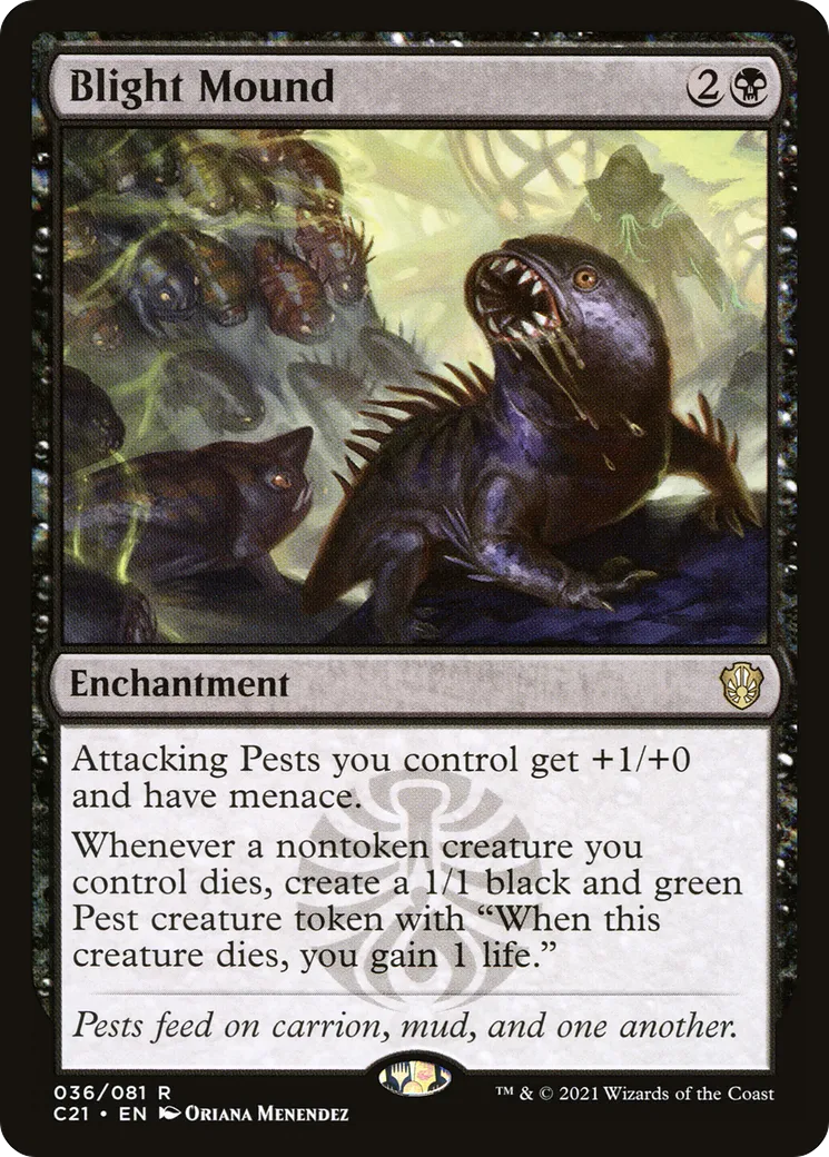 Blight Mound — Commander 2021 — Magic: The Gathering