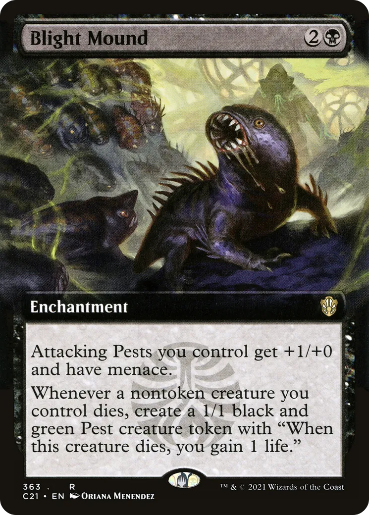 Blight Mound — Commander 2021 — Magic: The Gathering