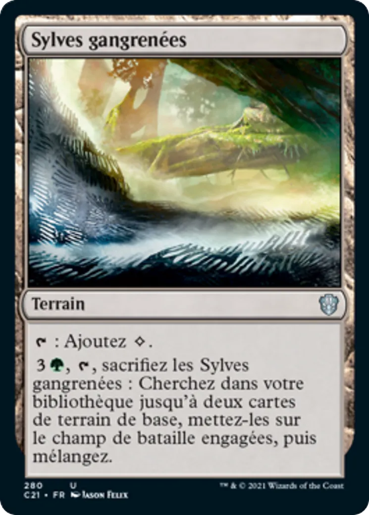 Sylves gangrenées — Commander 2021 — Magic: The Gathering