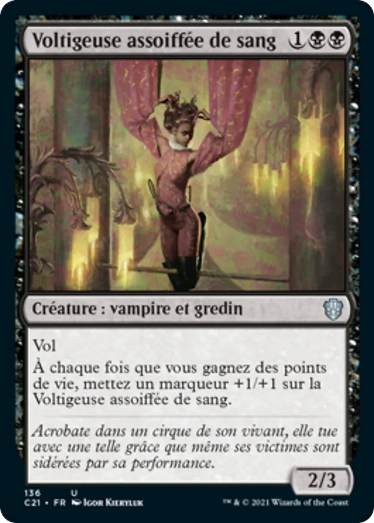 Voltigeuse assoiffée de sang — Commander 2021 — Magic: The Gathering