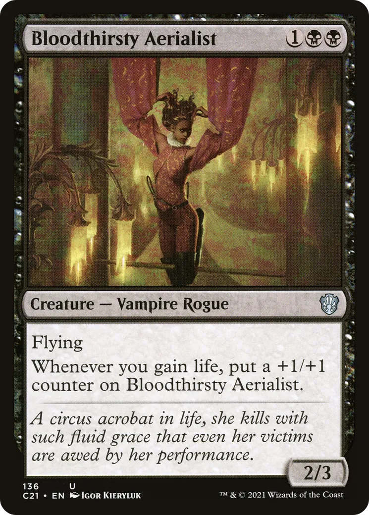 Bloodthirsty Aerialist — Commander 2021 — Magic: The Gathering