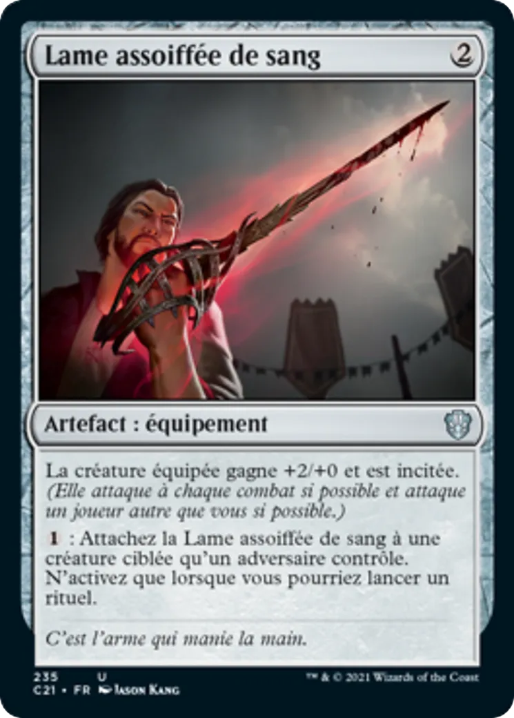 Lame assoiffée de sang — Commander 2021 — Magic: The Gathering