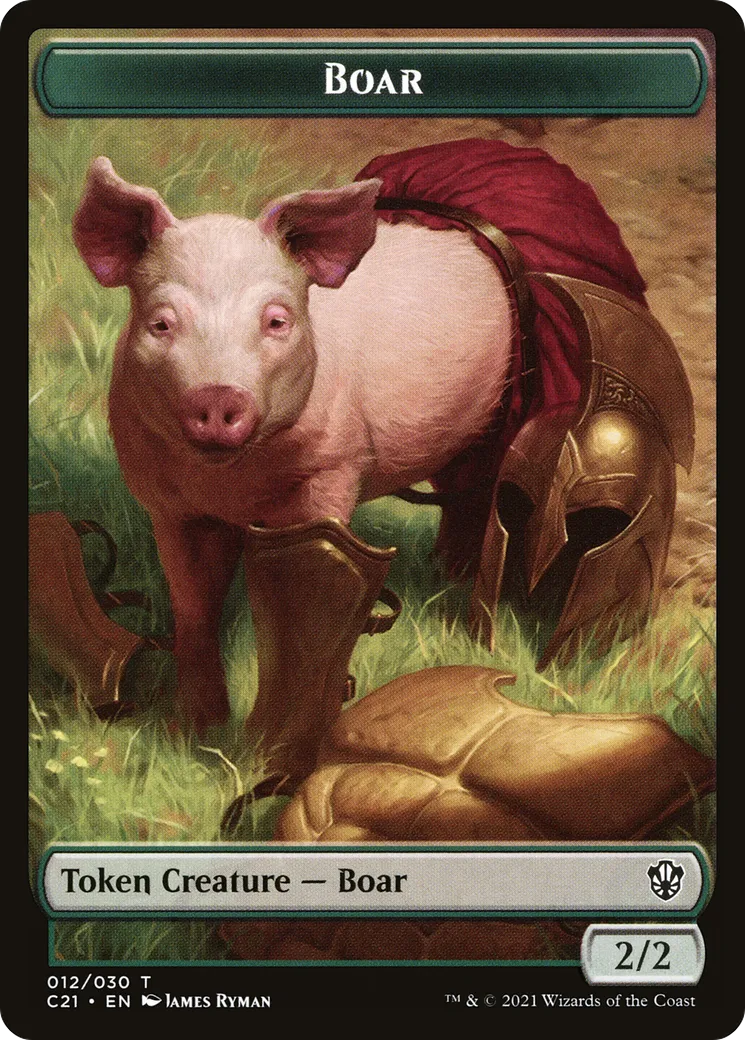 Boar — Commander 2021 — Magic: The Gathering