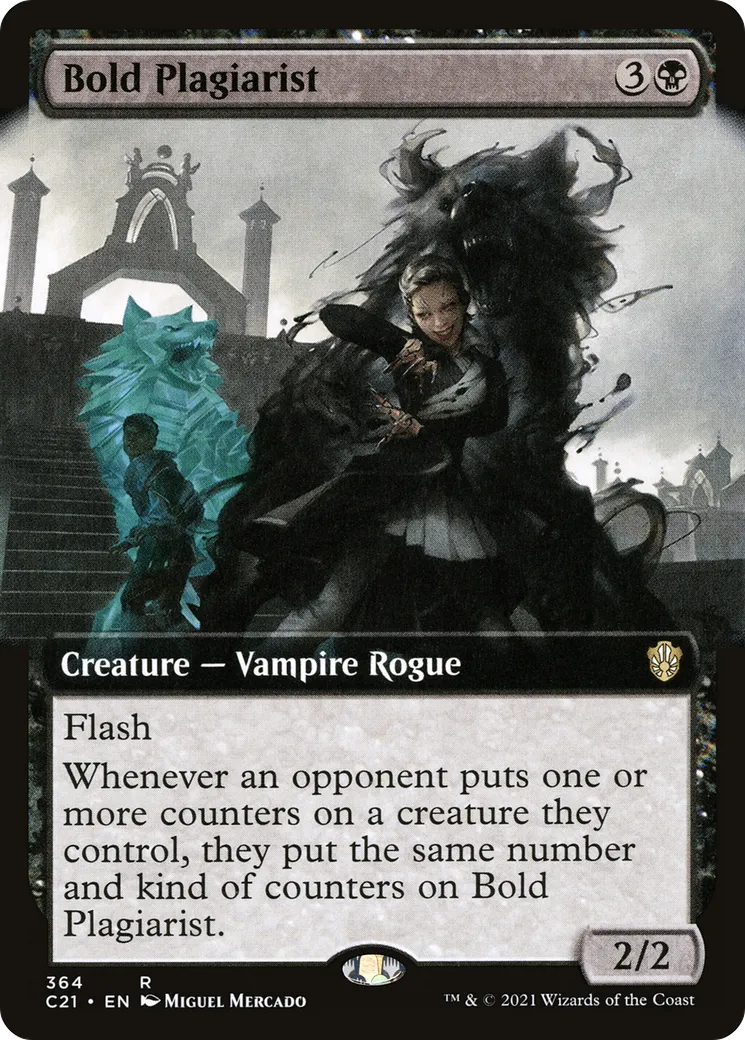 Bold Plagiarist — Commander 2021 — Magic: The Gathering
