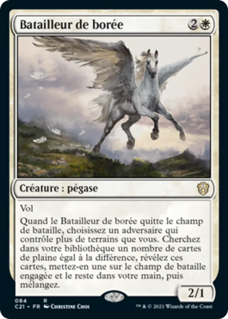 Batailleur de borée — Commander 2021 — Magic: The Gathering