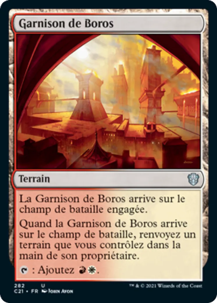 Garnison de Boros — Commander 2021 — Magic: The Gathering