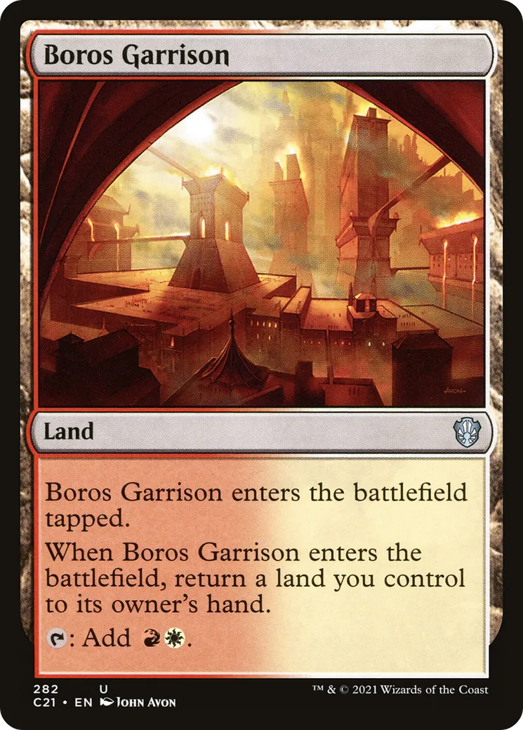 Garnison de Boros — Commander 2021 — Magic: The Gathering