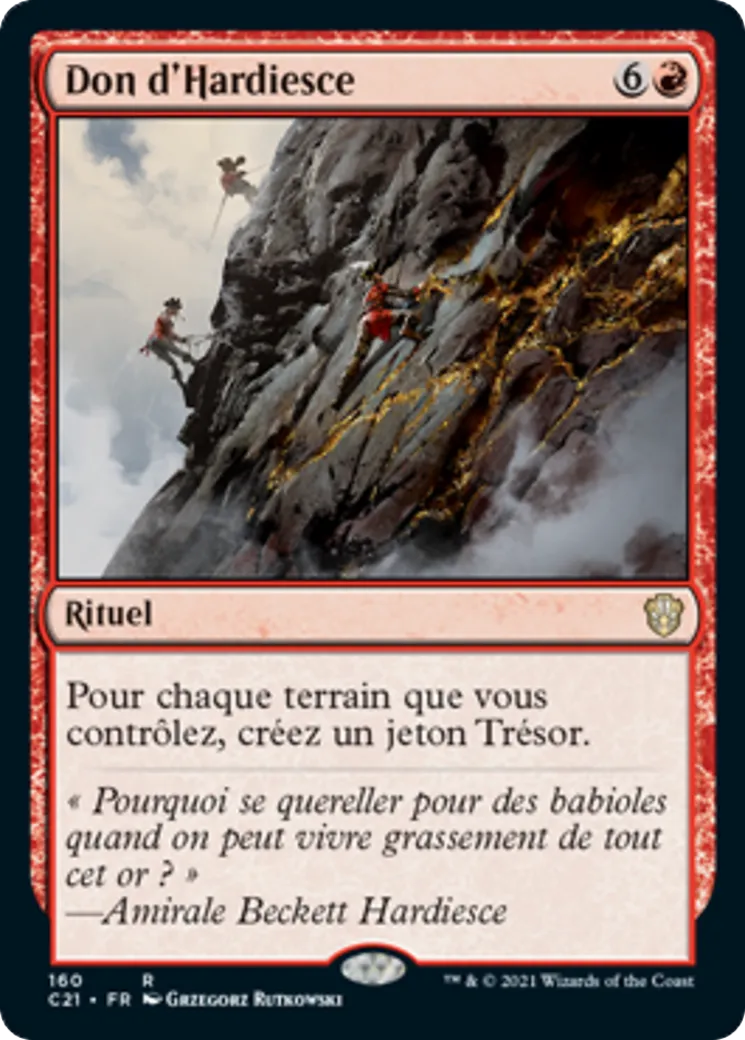 Don d'Hardiesce — Commander 2021 — Magic: The Gathering