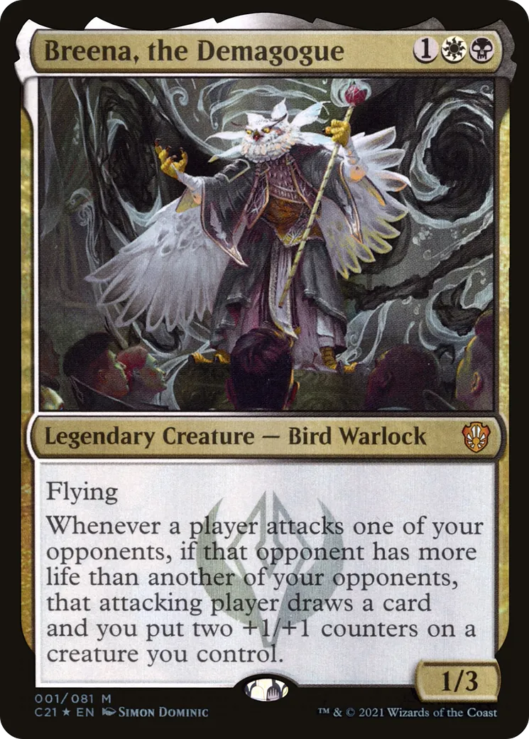 Breena, the Demagogue — Commander 2021 — Magic: The Gathering