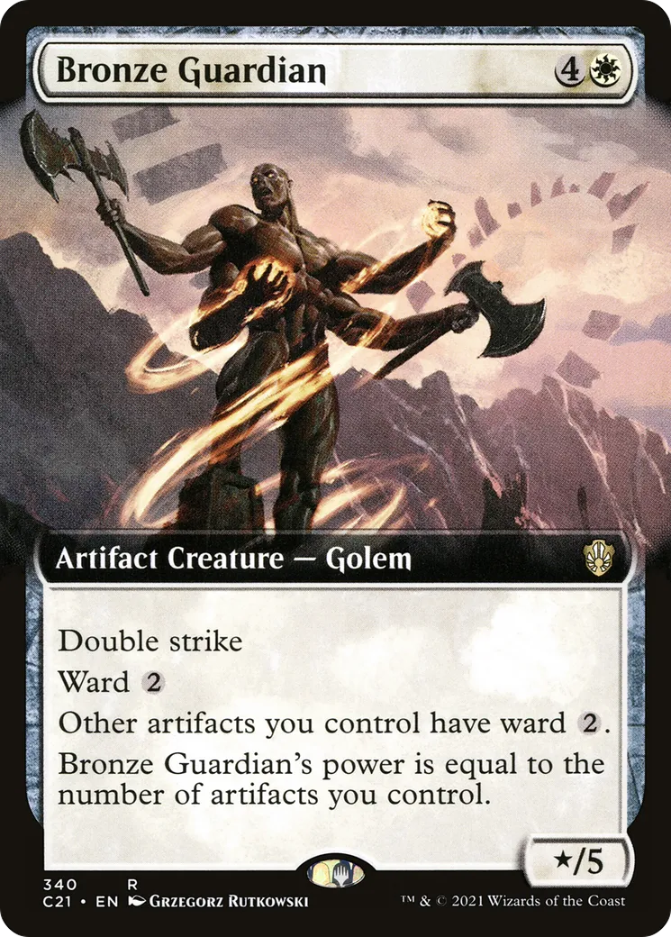 Bronze Guardian — Commander 2021 — Magic: The Gathering