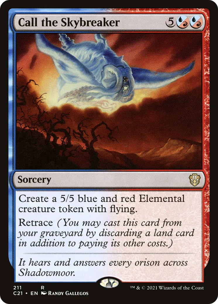 Appel du briseciel — Commander 2021 — Magic: The Gathering