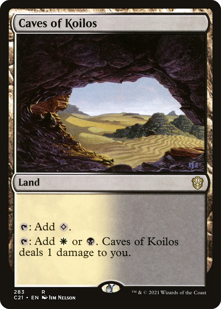 Caves of Koilos — Commander 2021 — Magic: The Gathering