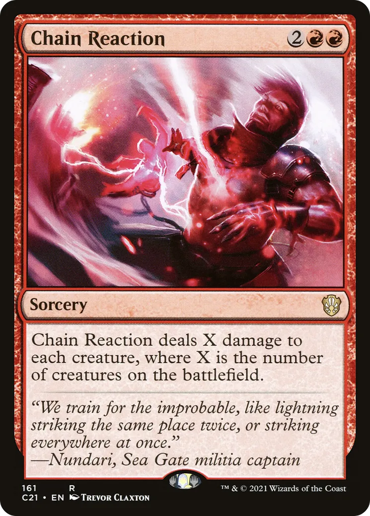 Réaction en chaîne — Commander 2021 — Magic: The Gathering