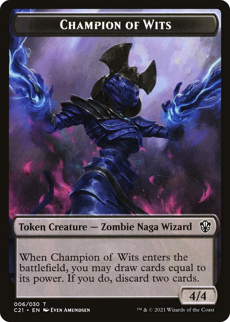 Champion of Wits — Commander 2021 — Magic: The Gathering