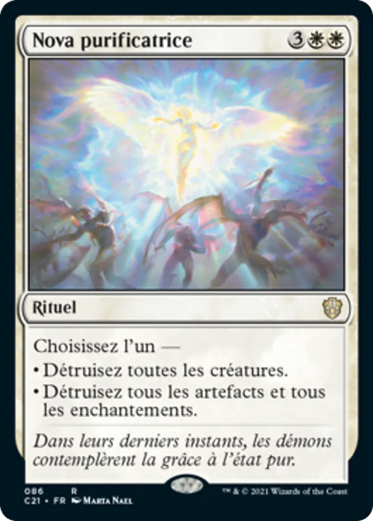 Nova purificatrice — Commander 2021 — Magic: The Gathering