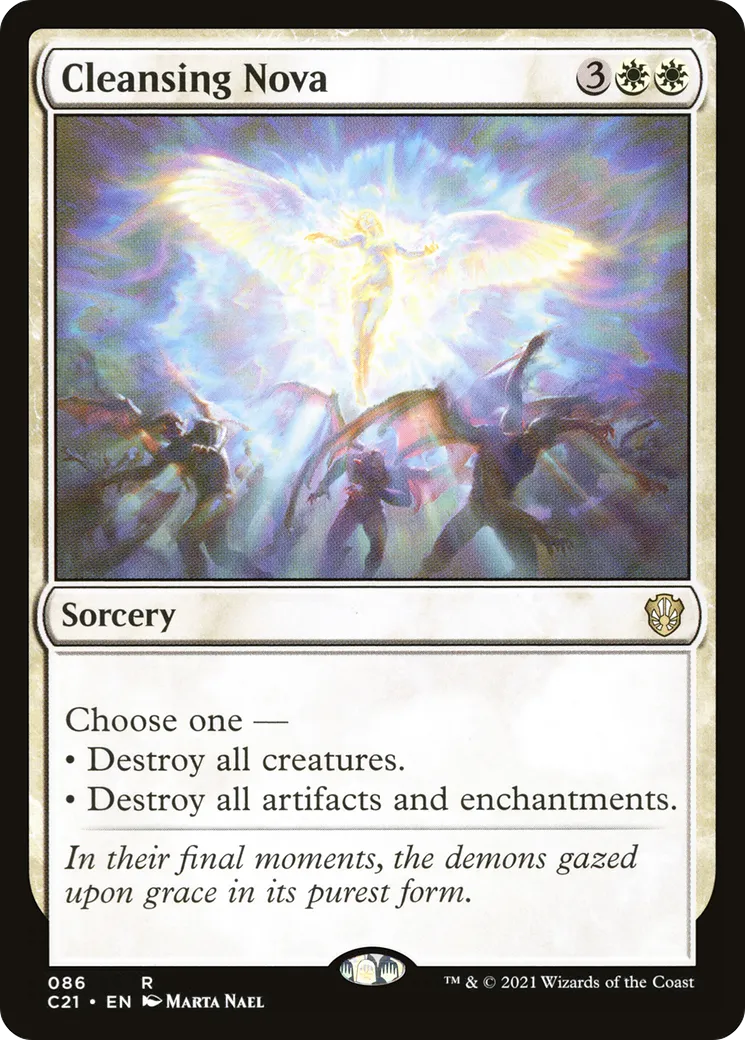 Nova purificatrice — Commander 2021 — Magic: The Gathering
