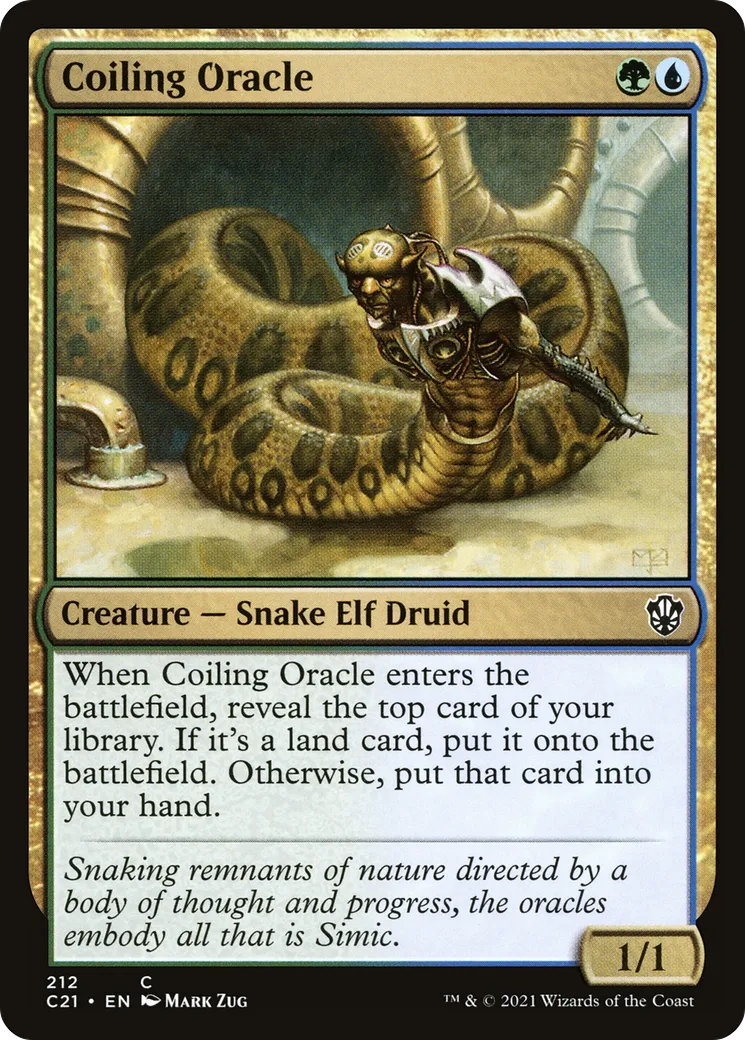 Oracle annelé — Commander 2021 — Magic: The Gathering