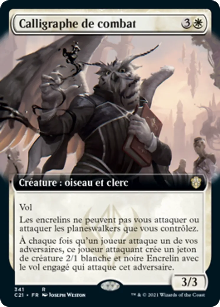 Calligraphe de combat — Commander 2021 — Magic: The Gathering