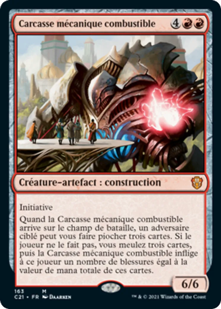 Carcasse mécanique combustible from Commander 2021 - Magic: The Gathering