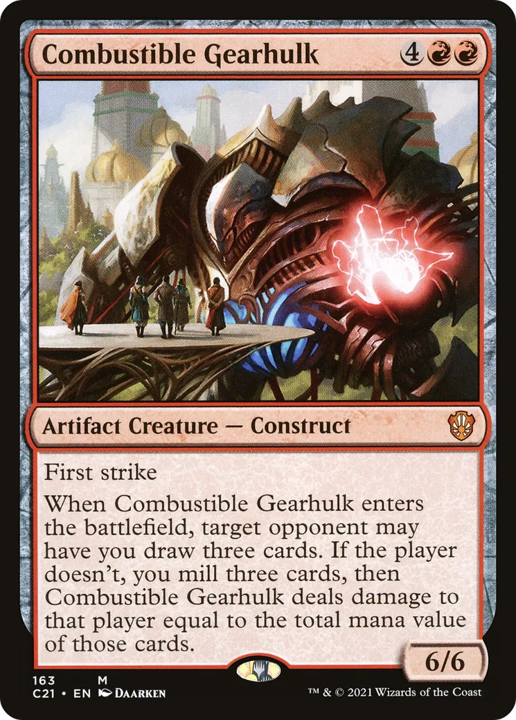 Carcasse mécanique combustible — Commander 2021 — Magic: The Gathering
