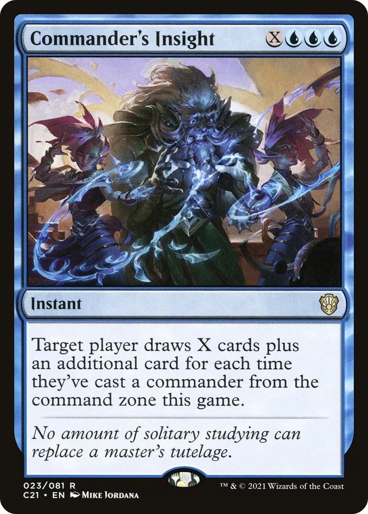 Commander's Insight — Commander 2021 — Magic: The Gathering
