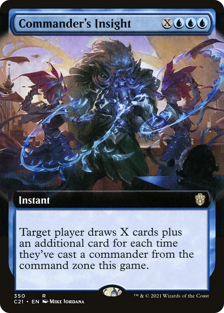 Commander's Insight from Commander 2021 - Magic: The Gathering