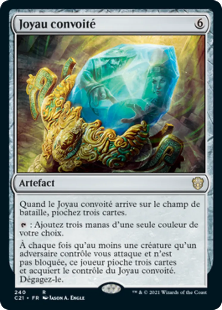 Joyau convoité from Commander 2021 - Magic: The Gathering