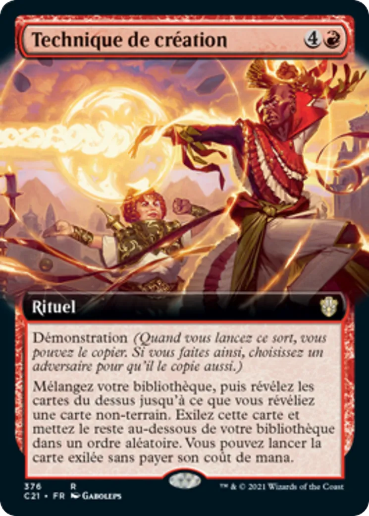 Technique de création — Commander 2021 — Magic: The Gathering