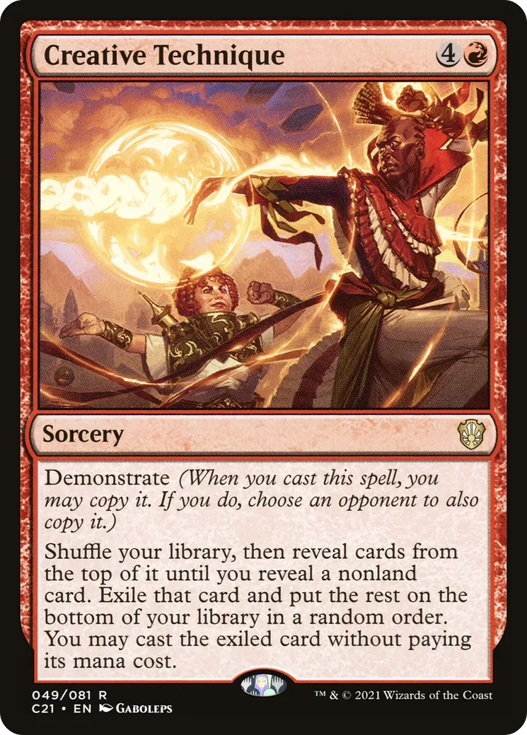 Creative Technique — Commander 2021 — Magic: The Gathering