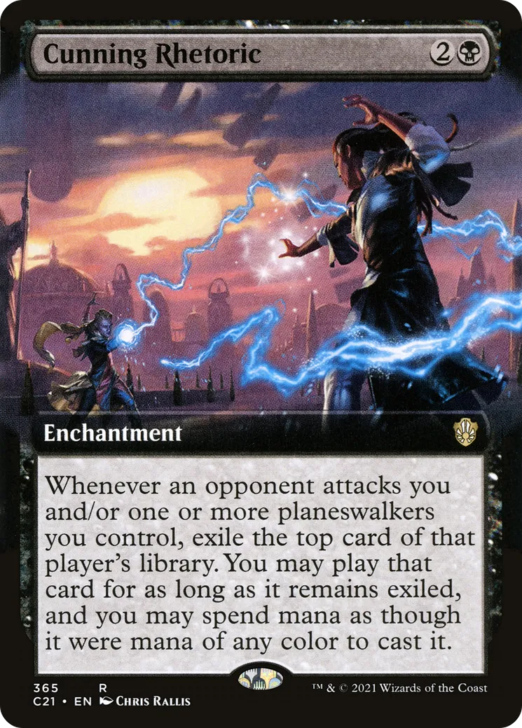 Cunning Rhetoric — Commander 2021 — Magic: The Gathering