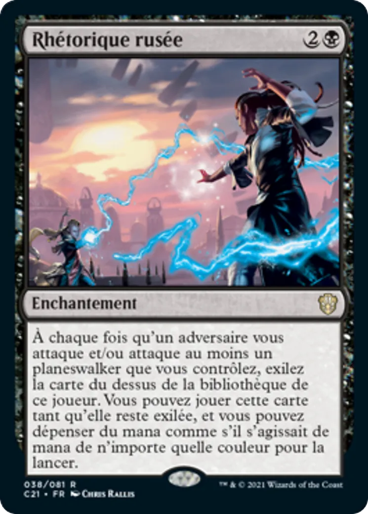 Rhétorique rusée from Commander 2021 - Magic: The Gathering
