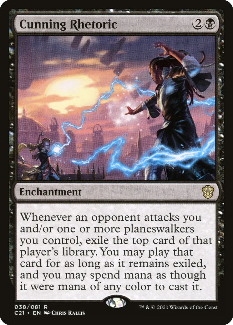 Cunning Rhetoric — Commander 2021 — Magic: The Gathering