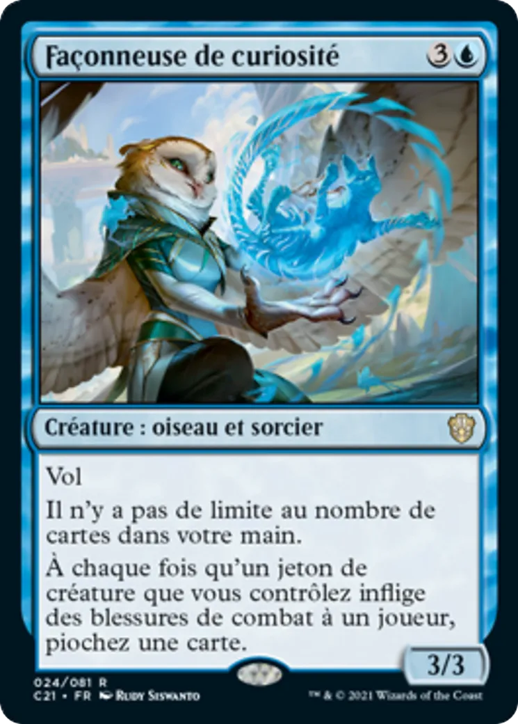 Façonneuse de curiosité — Commander 2021 — Magic: The Gathering