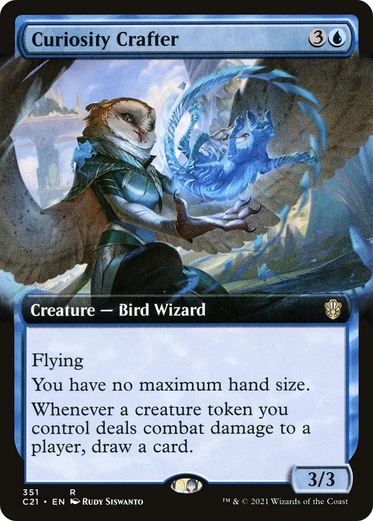 Curiosity Crafter — Commander 2021 — Magic: The Gathering