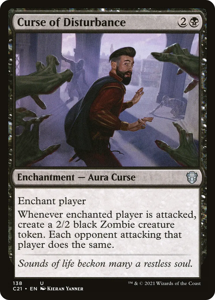 Curse of Disturbance — Commander 2021 — Magic: The Gathering